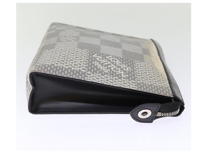 Louis Vuitton Damier Graphit 3D Pochette Voyager MM Tasche N60443 LV Auth 75261 - Ansicht 6