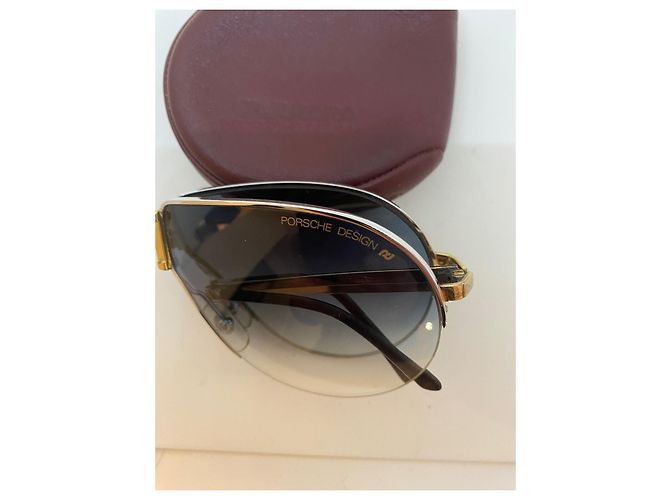 Autre Marque Occhiali da sole Porsche Design/One Lenti sfumate blu Acciaio - vista 2