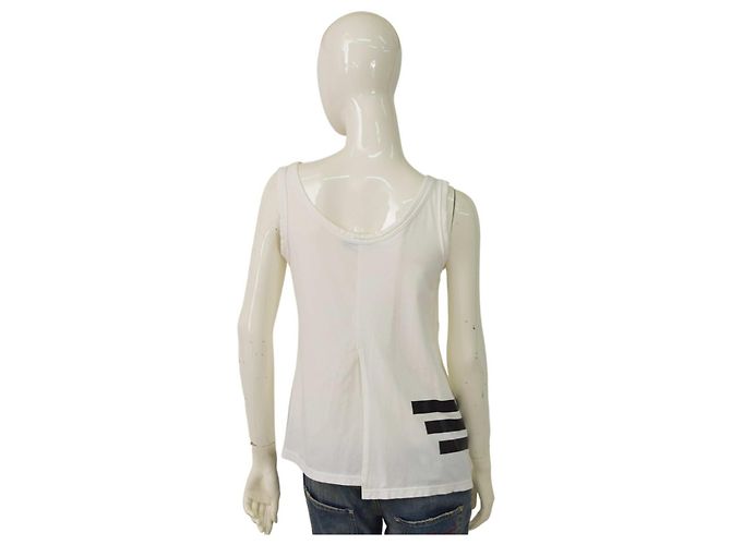 Top asimétrico blanco Y-3 Adidas Yohji Yamamoto - vista 2
