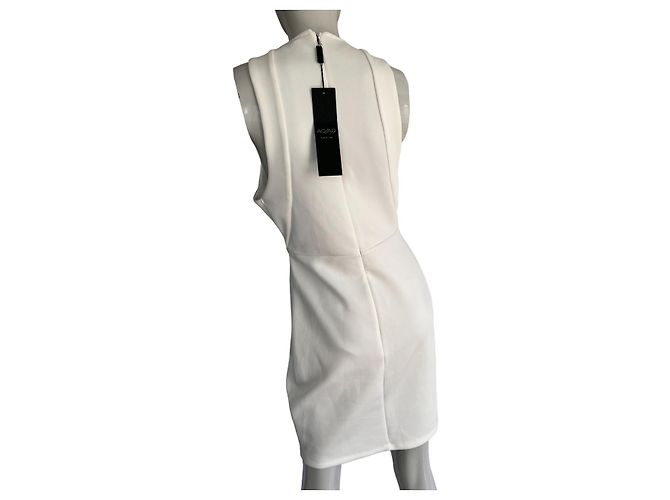 Aqaq Esa Mini Kleid Weiß - Ansicht 2
