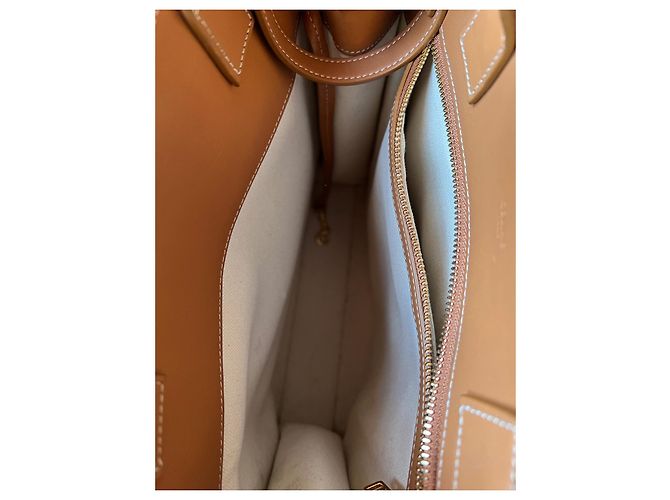 Céline Modèle cabas vertical Beige - vue 5