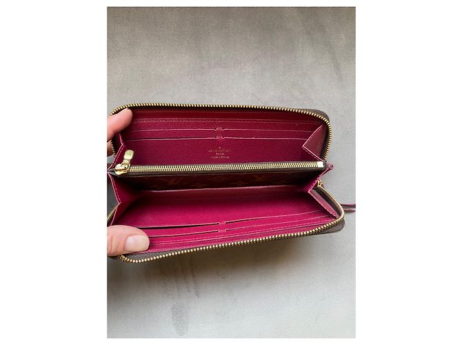 Louis Vuitton Clemence Geldbörse Monogram Canvas Braun - Ansicht 6