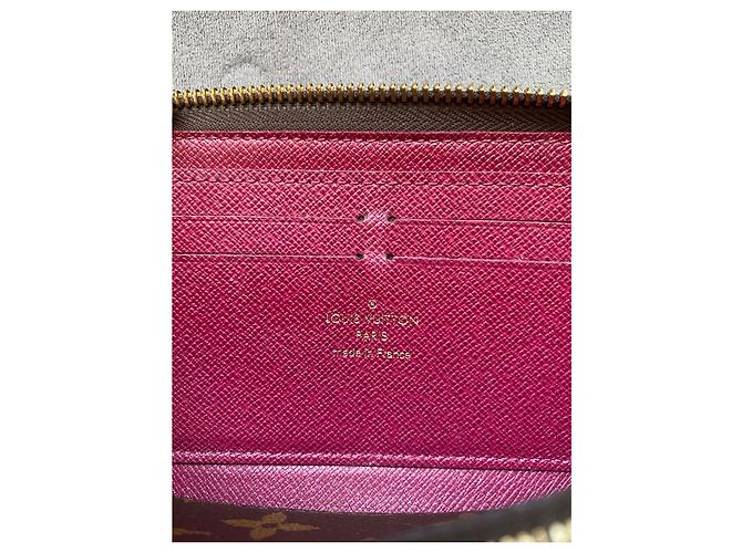 Louis Vuitton Clemence Geldbörse Monogram Canvas Braun - Ansicht 7