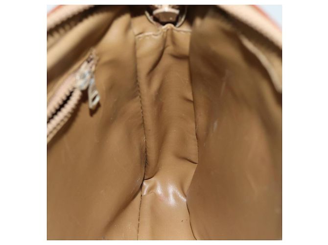 Céline CELINE Pochette in tela macadam PVC Marrone Auth bs14536 - vista 18