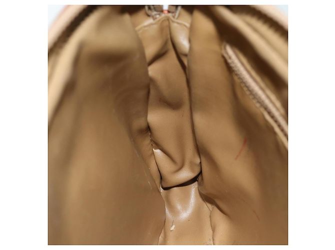 Céline CELINE Pochette in tela macadam PVC Marrone Auth bs14536 - vista 19