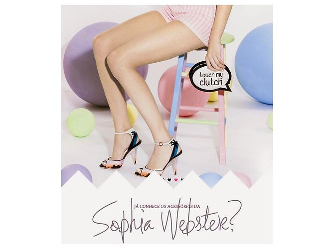 Sandali SOPHIA WEBSTER T.EU 38 Tessuto Multicolore - vista 9