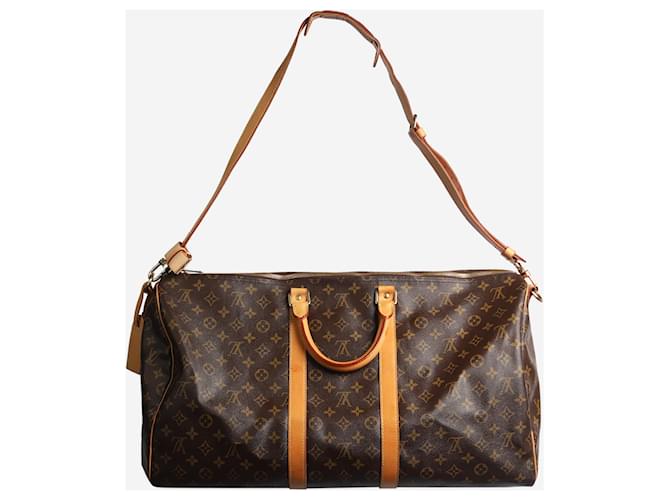 Louis Vuitton brown 2005 Monogram Keepall 55 bag - view 2