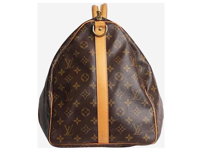 Louis Vuitton brown 2005 Monogram Keepall 55 bag - view 4