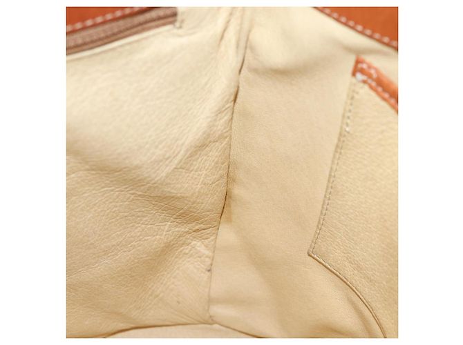 Céline CELINE Borsa a tracolla in tela macadam PVC marrone Auth 74685 - vista 18
