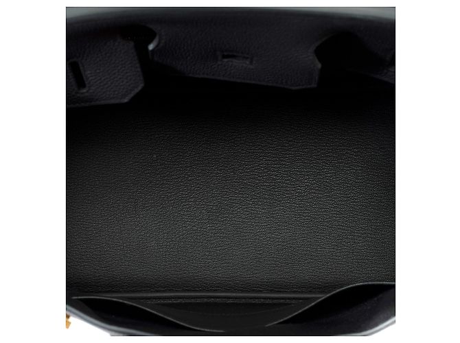 Hermès Sac HERMES Birkin 30 en Cuir Noir - 101956 - vue 9