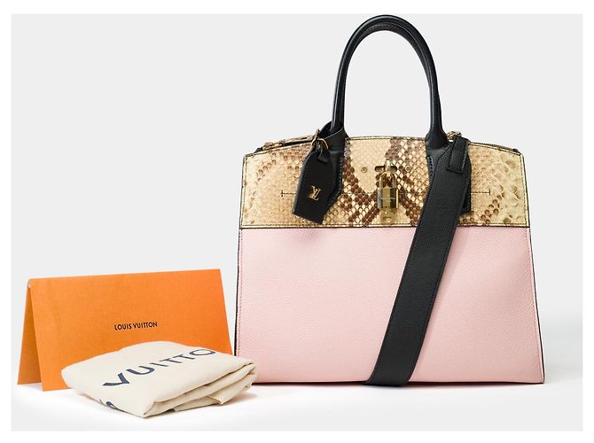Borsa City Steamer LOUIS VUITTON in pelle rosa - 101869 - vista 2