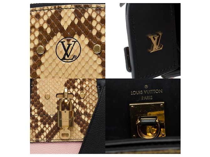 Borsa City Steamer LOUIS VUITTON in pelle rosa - 101869 - vista 7