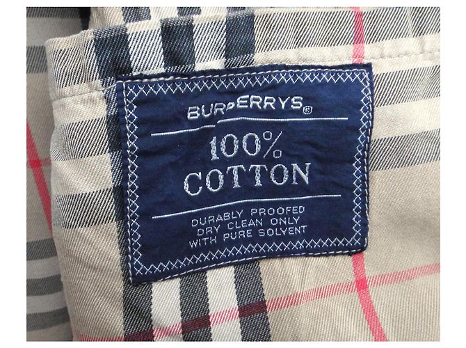 Impermeable Burberry Khaki en Gabardina de Algodón Caqui - vista 7