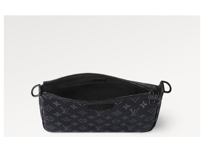 Louis Vuitton Pochette Accessoires LV XL éclipse Noir - vue 2