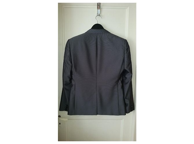 Dolce & Gabbana Anthracite Wool and Silk Jacket Dark grey - view 5