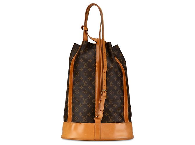 Zaino Louis Vuitton Monogram Randonnee GM marrone - vista 3