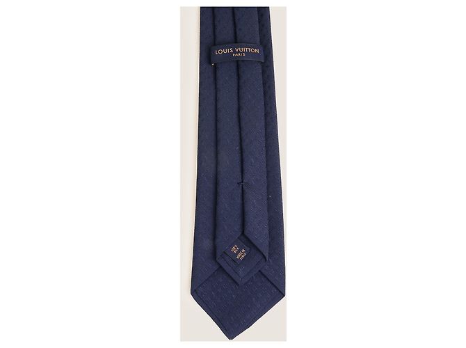 Louis Vuitton Cravatta Capsule Neo Monogramissime Blu - vista 2