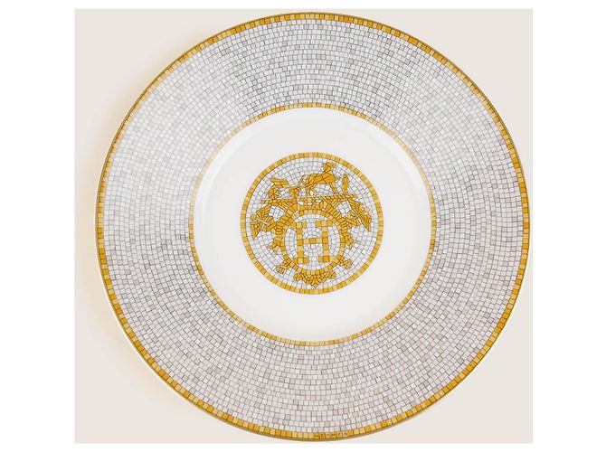 Hermès Conjunto de xícara de chá e pires 2 Dourado - vista 2