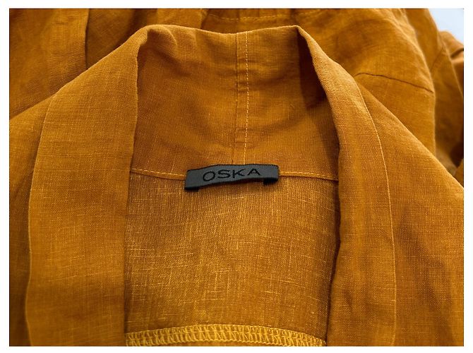 Autre Marque Top de lino Oska Naranja Marigold Óxido - vista 6