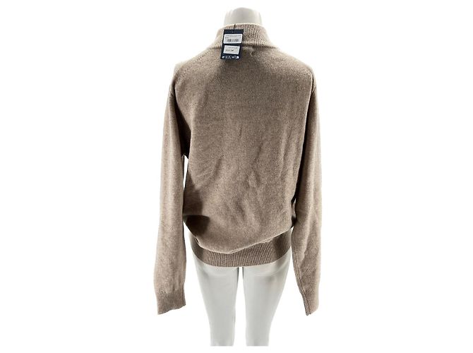 Hackett London Strickwaren T.International L Wolle Braun - Ansicht 2