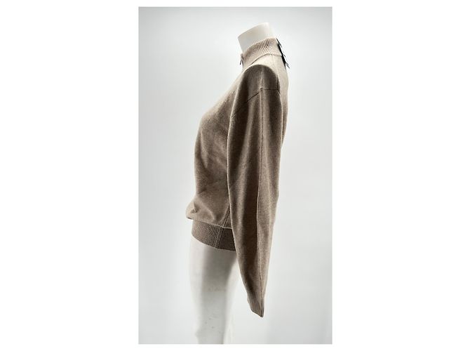 Hackett London Strickwaren T.International L Wolle Braun - Ansicht 4