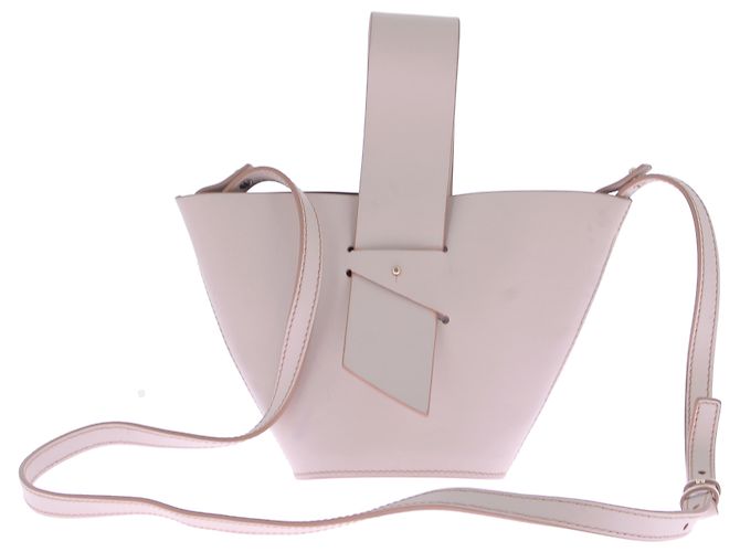 Autre Marque Borse Carolina Santo Domingo T. Pelle Beige - vista 2