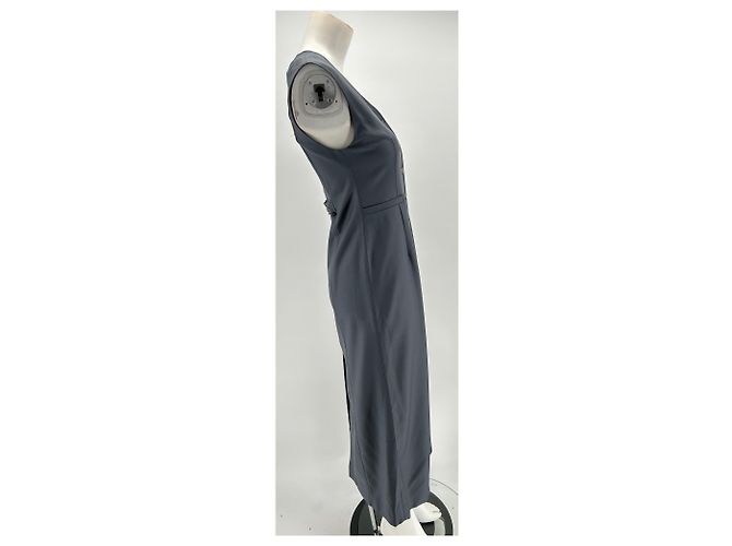 Autre Marque Loulou Studio Kleider T.International S Wolle Grau - Ansicht 3
