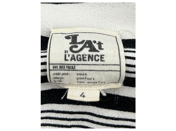 L'Agence Die Agentur kleidet T.US 4 Polyester Weiß - Ansicht 7