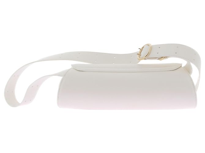 Borse Jil Sander T. Pelle Bianco - vista 2