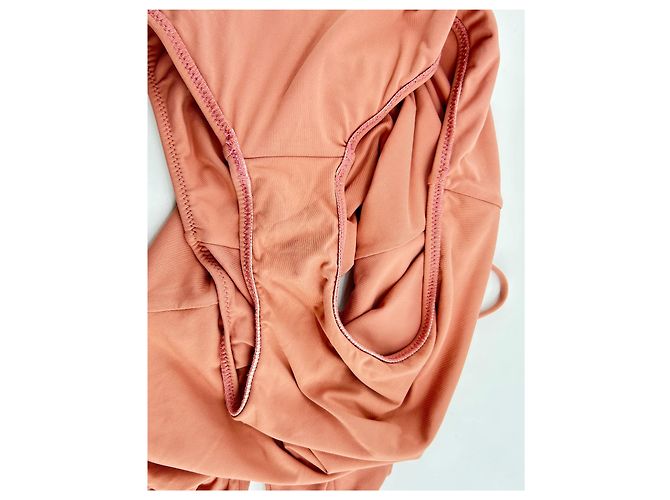 Melissa Odabash Badebekleidung T.UK 10 Polyester Braun - Ansicht 7