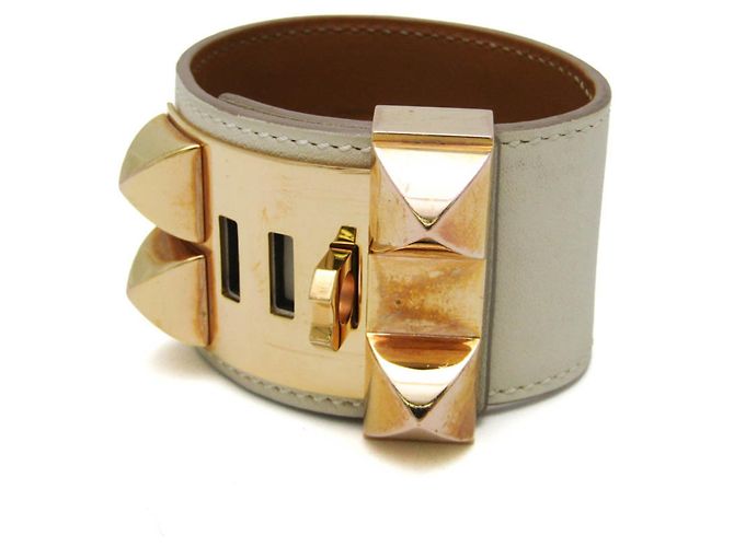 Médor Hermès Collier de Chien Weiß - Ansicht 2