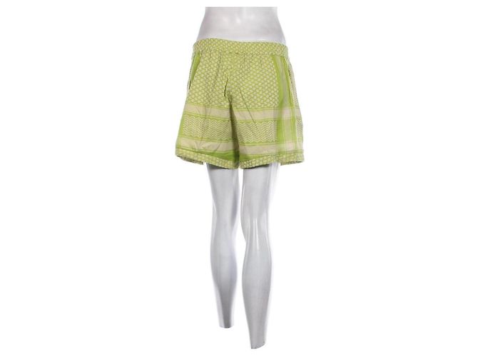 Pantalones Cortos Cecilie Copenhagen Verde Algodón - vista 2