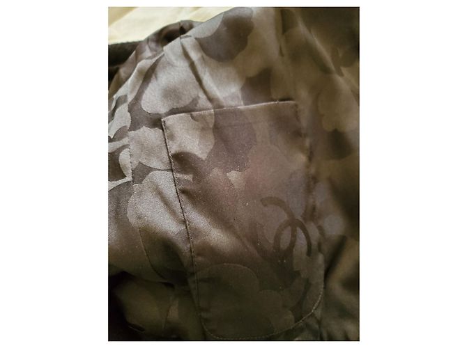 Cambon Chanel wool uniform jacket Black - view 7