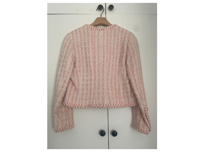 Cambon Chanel 1994 Laufstegkollektion Pink Jacket 40 - Ansicht 2