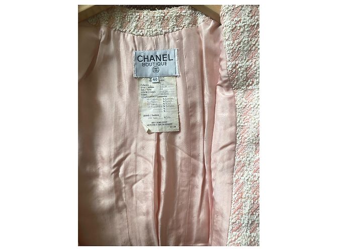 Cambon Chanel 1994 Laufstegkollektion Pink Jacket 40 - Ansicht 3