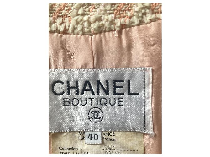 Cambon Chanel 1994 Laufstegkollektion Pink Jacket 40 - Ansicht 5