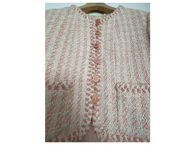Cambon Chanel 1994 Laufstegkollektion Pink Jacket 40 - Ansicht 8