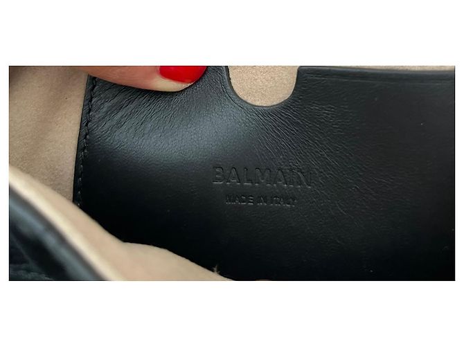 Mini bolso Balmain 1945 Negro - vista 15