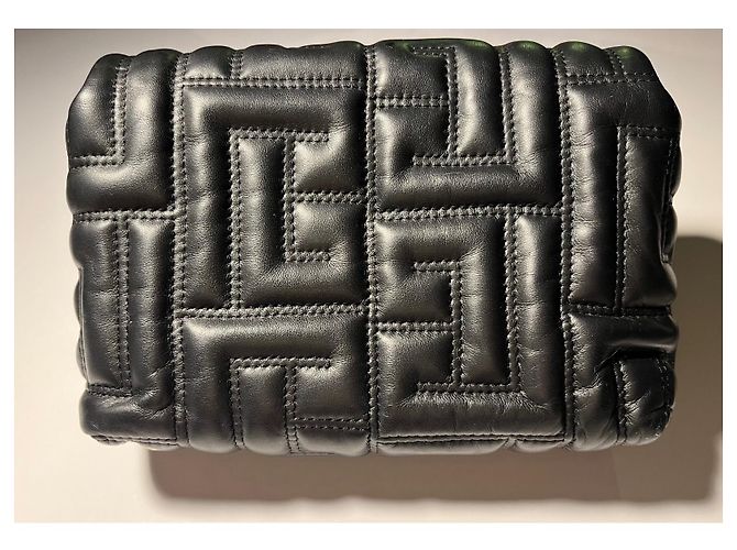 Mini bolso Balmain 1945 Negro - vista 2
