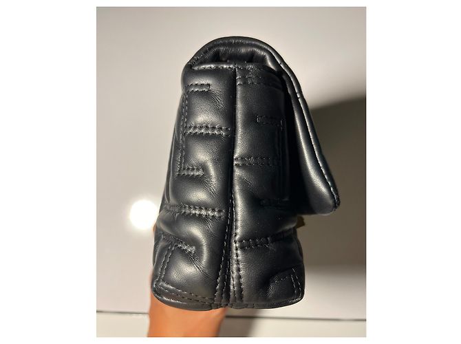 Mini bolso Balmain 1945 Negro - vista 5