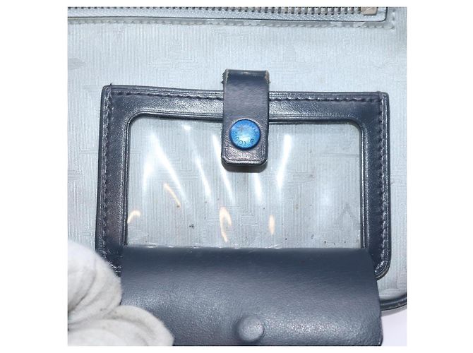 LOUIS VUITTON Monogram Satellite Alpha Clutch Bag Silver M44171 LV Auth 76789 Silvery - view 2