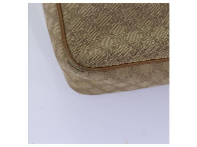 Céline CELINE Macadam Canvas Umhängetasche Canvas Beige Auth 76085 - Ansicht 15