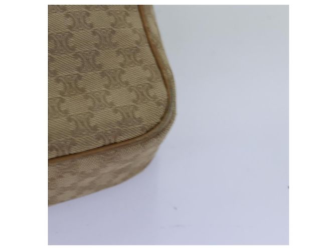 Céline CELINE Macadam Canvas Umhängetasche Canvas Beige Auth 76085 - Ansicht 16