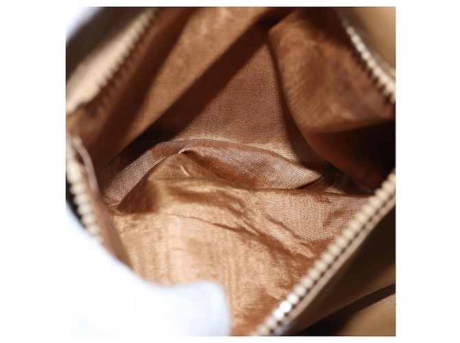 Céline CELINE Macadam Canvas Umhängetasche Canvas Beige Auth 76085 - Ansicht 20