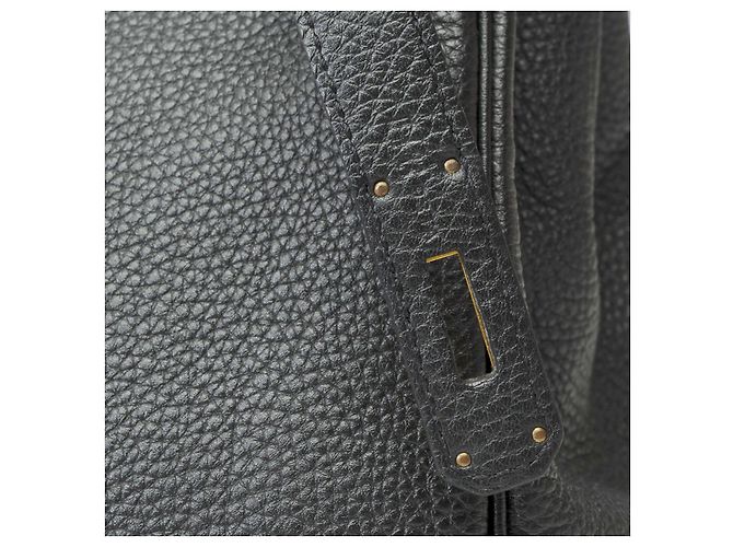 Hermès Sac HERMES Kelly 35 en Cuir Noir - 101952 - vue 7