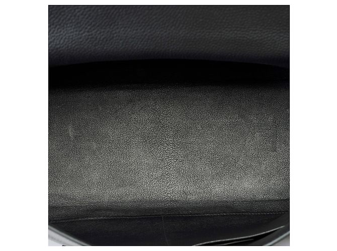 Hermès Sac HERMES Kelly 35 en Cuir Noir - 101952 - vue 8