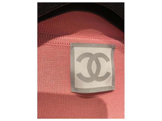 Chanel Malhas Preto Rosa - vista 4