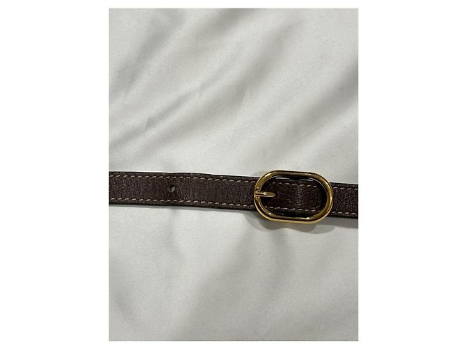 Borsa a mano Gucci Mini Ophidia GG in nylon marrone chiaro - vista 8