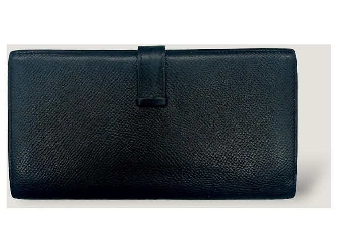 Béarn Hermès Cartera Bearn negra Negro - vista 9
