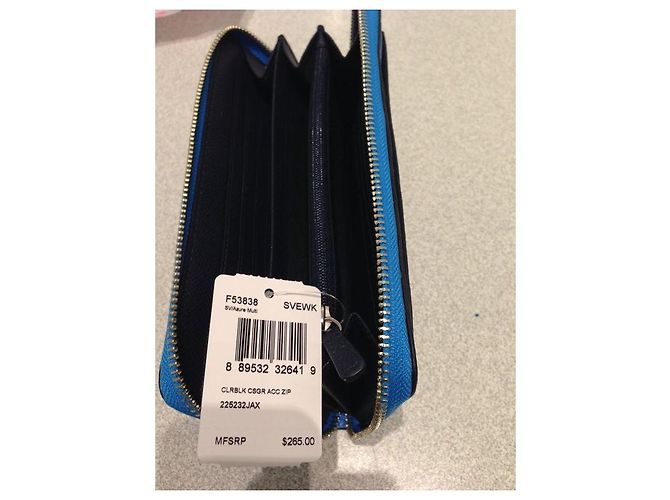 Coach Purses, wallets, cases Blue - view 2